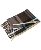 Alpine Swiss Men's Scarf Soft 80 Inch Long Warm Scarves Plaids Winter Shawl