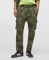 Mode of One Men's Regular-Fit Camo Cargo Jogger Pants, Exclusively at Macy's