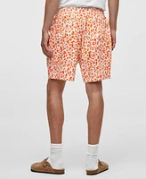 Mode of One Men's Leopard Spots Relaxed-Fit Shorts, Exclusively at Macy's