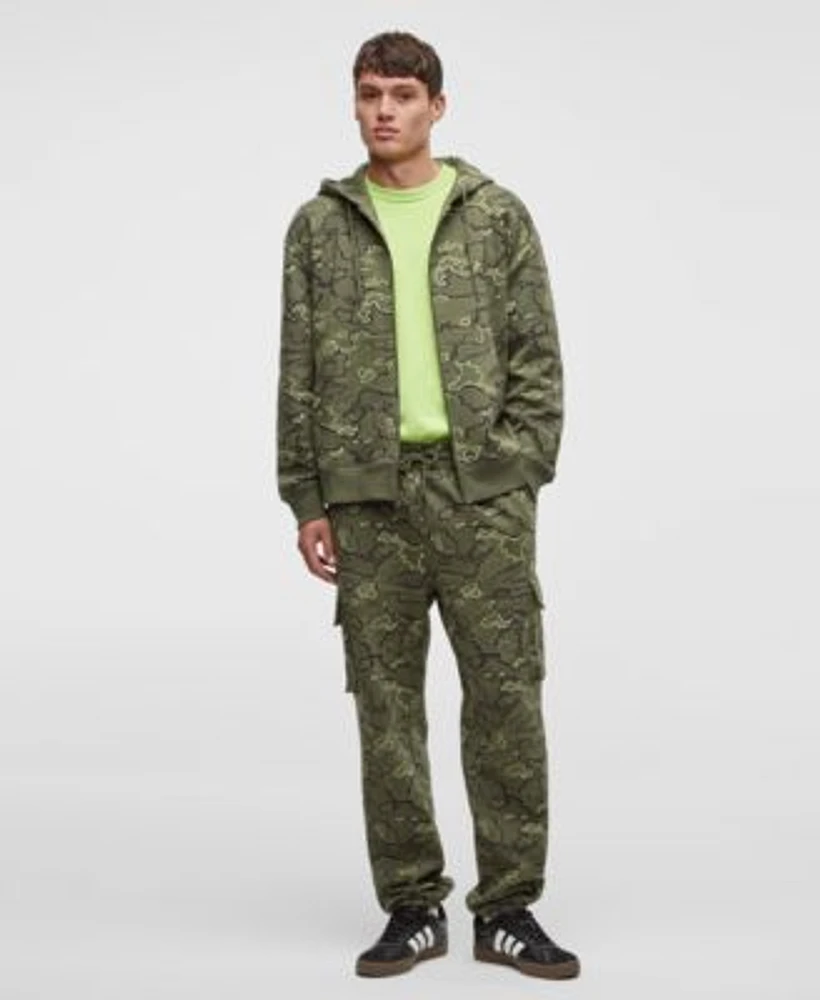 Mode Of One Mens Camo Hoodie Regular Fit Camo Cargo Jogger Pants Exclusively At Macys