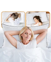 Cheer Collection Adjustable Layer Soft 2-Pack Pillows