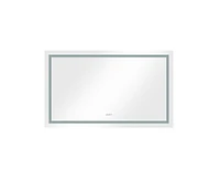 gaomon Bathroom Vanity Mirror Lighted Bathroom Aluminum Mirror 6000K Led Anti-Fog Dimmable Makeup Mirror 72 x 36 Inch White One Size