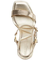 Karl Lagerfeld Paris Women's Cybil Ankle Strap Dress Sandals