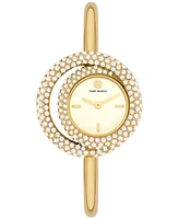 Tory Burch Women's The Miller Gold-Tone Stainless Steel Bangle Bracelet Watch 25mm