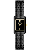 Tory Burch Women's The Eleanor Black-Tone Stainless Steel Bracelet Watch 28mm