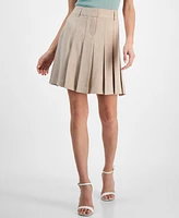 Tahari Asl Women's Pleated Mini Skirt