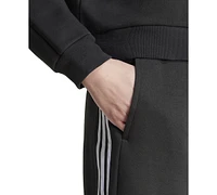 adidas Women's Tiro Cut 3-Stripes Fleece Joggers