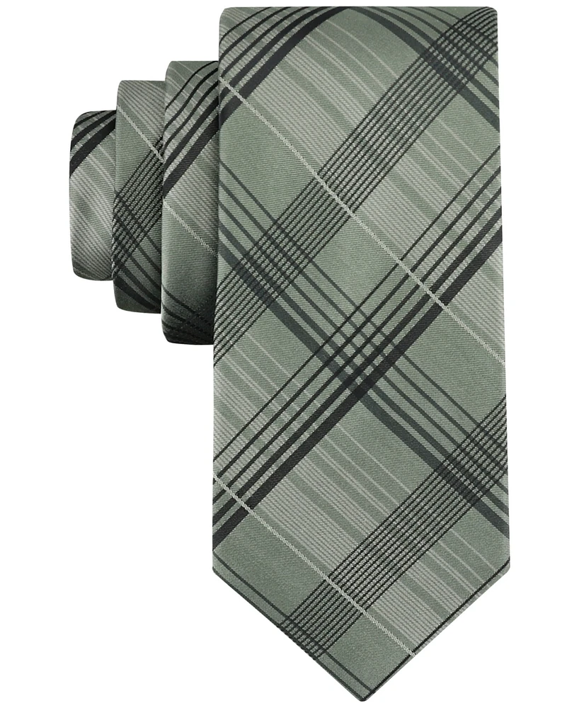 Calvin Klein Men's Yonni Plaid Tie