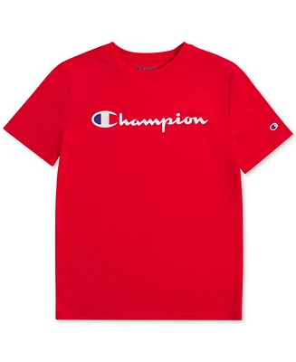 Champion Big Boys Signature Logo T-Shirt