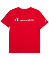 Champion Big Boys Signature Logo T-Shirt