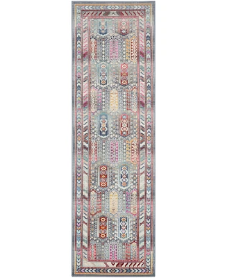 Nourison Home Vintage Kashan VKA06 2'4"x8' Runner Area Rug