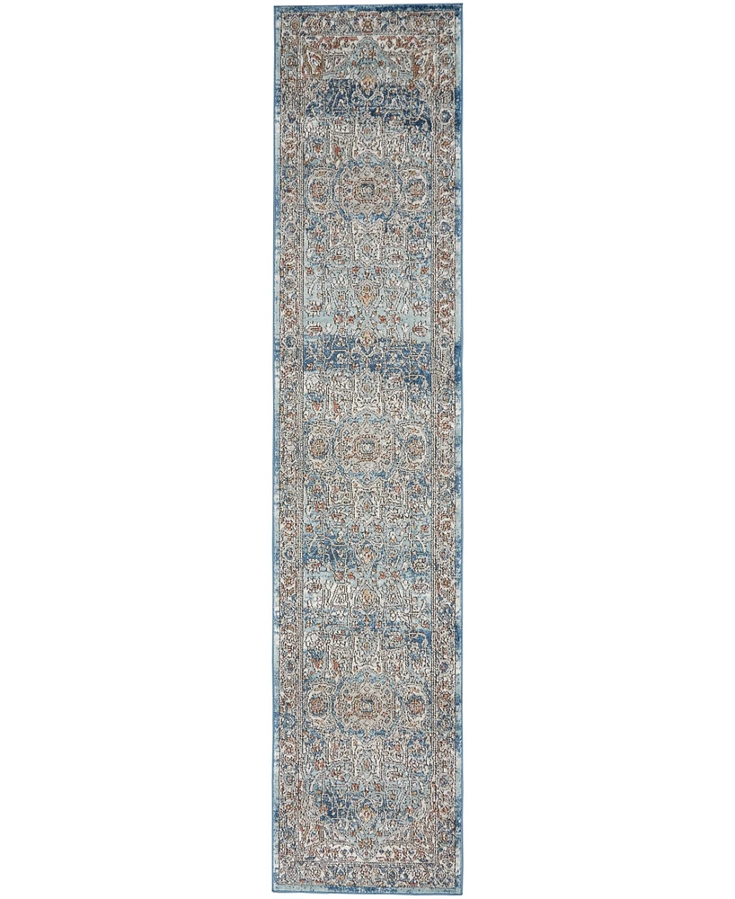Nourison Home Quarry QUA11 2'2"x10' Runner Area Rug