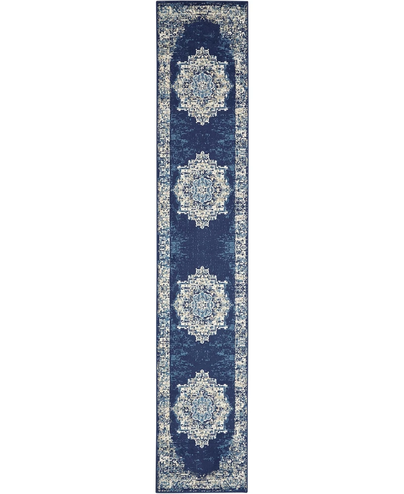 Nourison Home Grafix GRF14 2'3"x10' Runner Area Rug