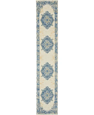Nourison Home Grafix GRF14 2'3"x12' Runner Area Rug