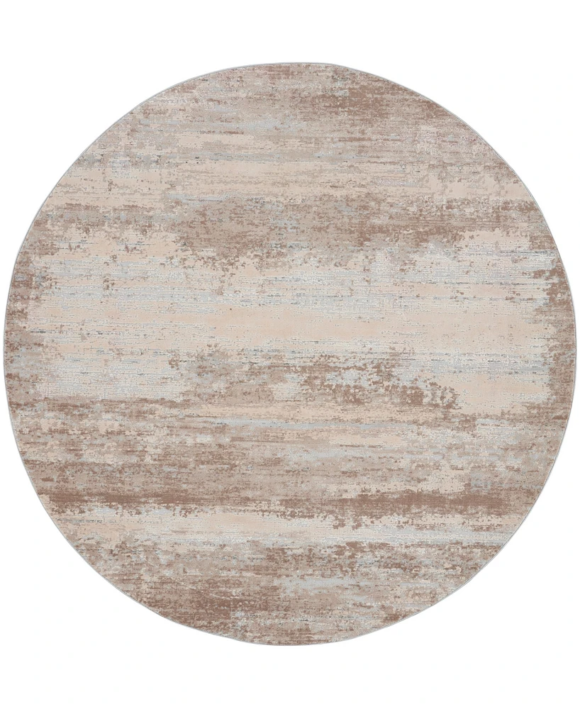 Nourison Home Rustic Textures RUS03 7'10"x7'10" Round Area Rug