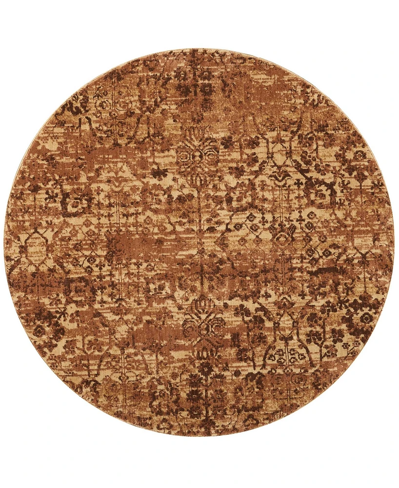 Nourison Home Somerset ST757 5'6"x5'6" Round Area Rug