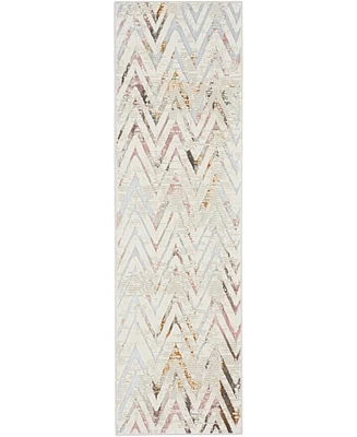 Nourison Home Glitz GLZ05 2'3"x7'6" Runner Area Rug