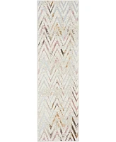 Nourison Home Glitz GLZ05 2'3"x7'6" Runner Area Rug