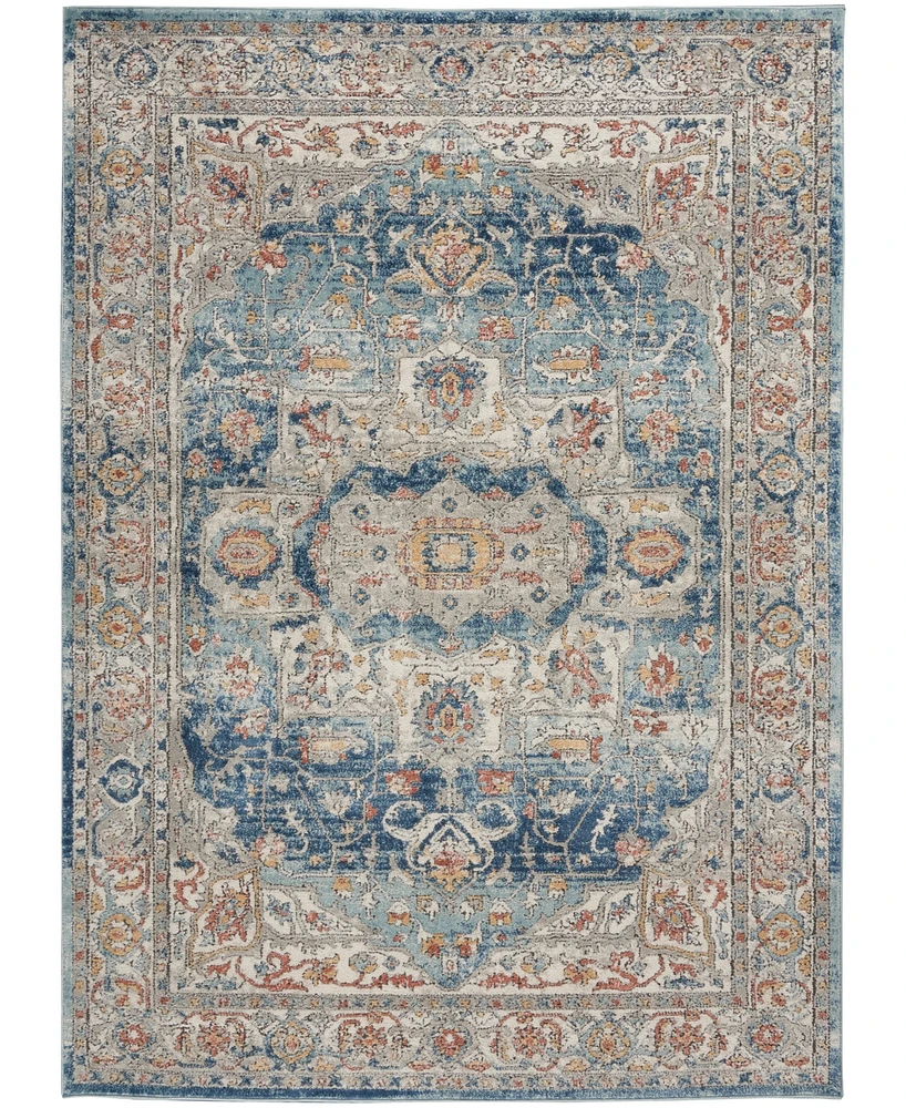 Nourison Home Quarry QUA11 3'9"x5'9" Area Rug