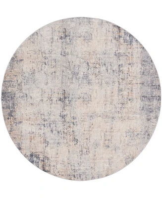 Nourison Home Rustic Textures RUS01 5'3"x5'3" Round Area Rug