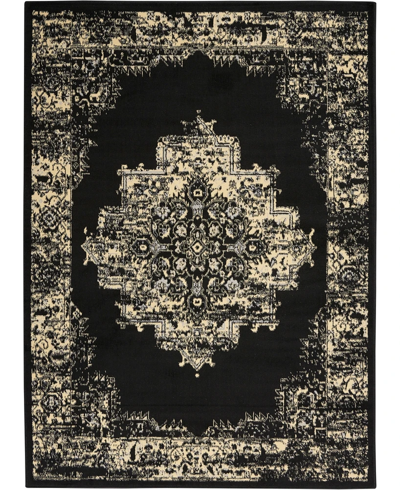 Nourison Home Grafix GRF14 3'9"x5'9" Area Rug