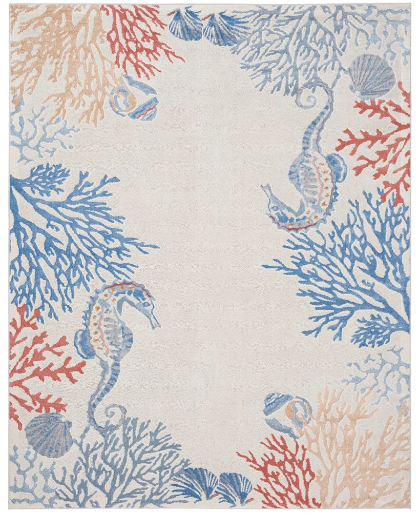 Nourison Home Seaside SDS03 7'10"x9'10" Area Rug