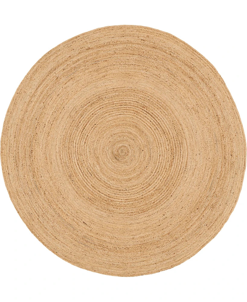 Nourison Home Natural Jute NJT03 6'x6' Round Area Rug