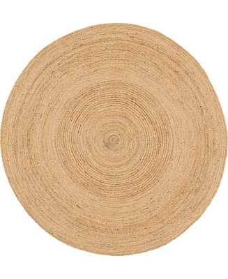 Nourison Home Natural Jute NJT03 6'x6' Round Area Rug