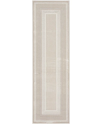 Nourison Home Glitz GLZ07 2'3"x7'6" Runner Area Rug