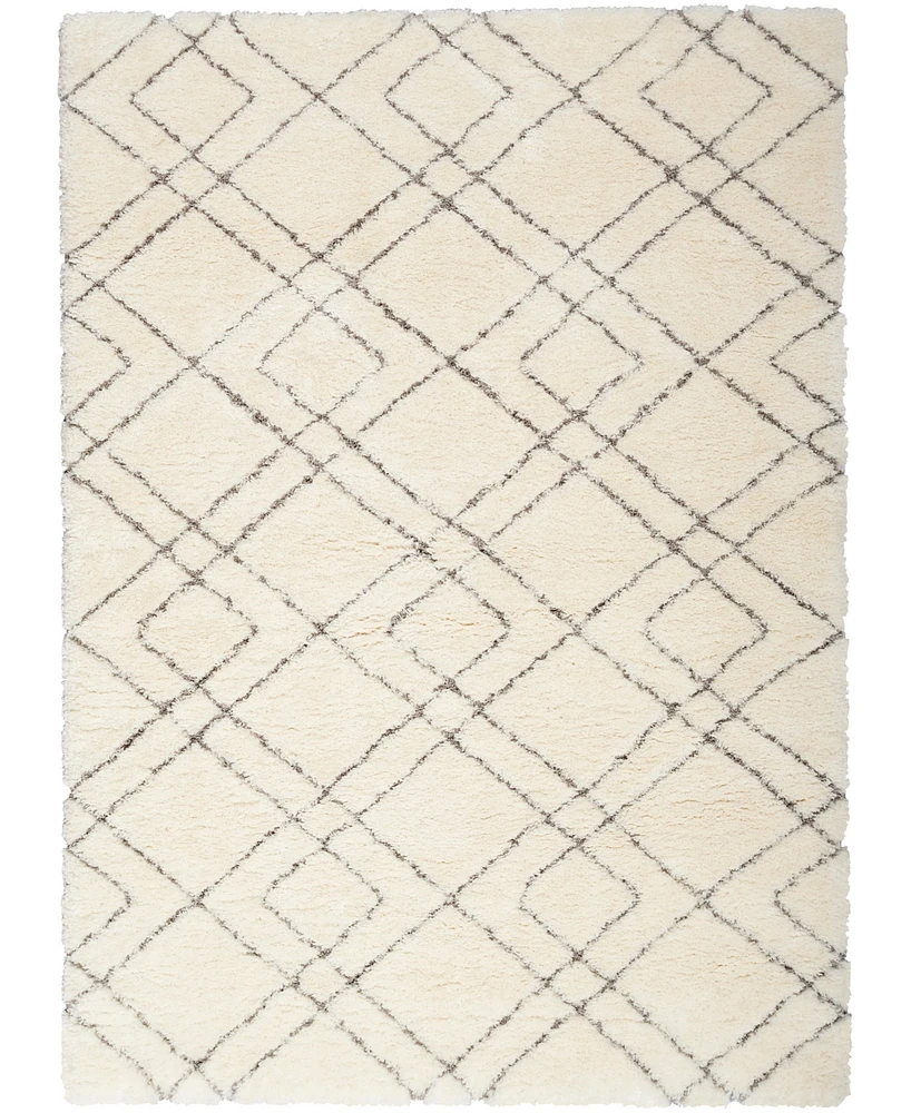 Nourison Home Dreamy Shag DRS07 5'3"x7'3" Area Rug