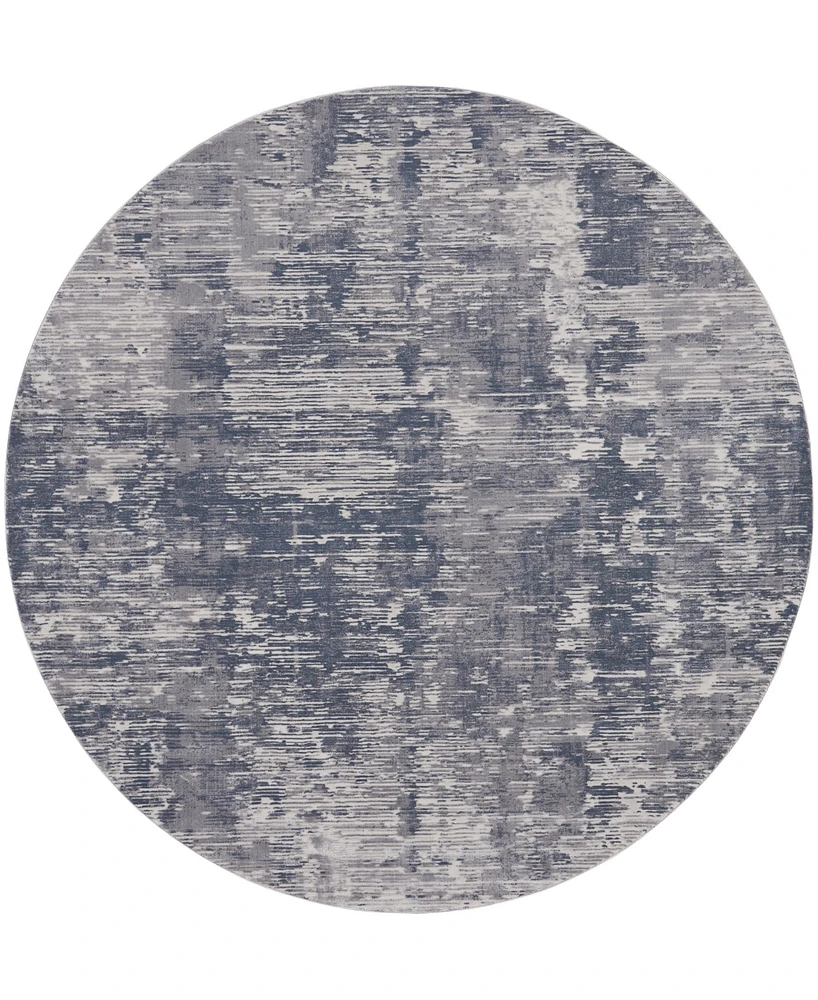 Nourison Home Rustic Textures RUS05 5'3"x5'3" Round Area Rug