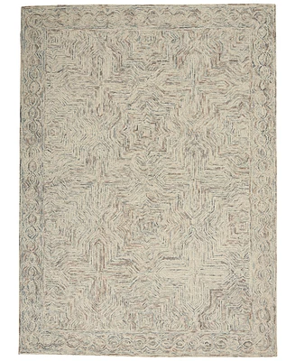 Nourison Home Interlock ITL03 3'9"x5'9" Area Rug