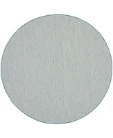 Nourison Home Courtyard COU01 6'x6' Round Area Rug