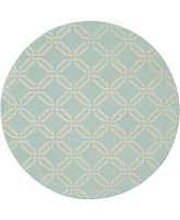 Nourison Home Jubilant JUB17 5'3"x5'3" Round Area Rug