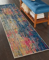 Nourison Home Celestial CES09 2'2"x7'6" Runner Area Rug