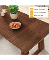 Tribesigns Dining Table for 4-6 People, 63