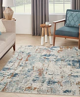 Nourison Home Quarry QUA01 3'9"x5'9" Area Rug