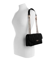 Guess Anning Small Quilted Convertible Crossbody Flap