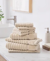 Martha Stewart Quick Dry Cotton Solid 4-Pc. Washcloth Set, 13" x 13", Exclusively at Macy's