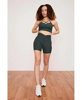 Wolven Women's Thyme Midi Bike Short