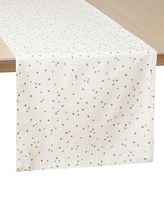 Kate Spade New York Celebration Confetti Dot Table Runner, 15" x 72"