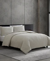 Vera Wang Puckered Texture 3-Pc. Duvet Cover Set