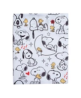 Bedtime Originals Toddler Snoopy Love 4-Piece Bedding Set - Gray/Red/White