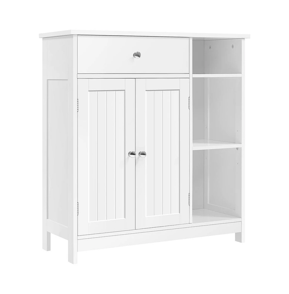 Yaheetech Free Standing Bathroom Storage Cabinet with Drawer