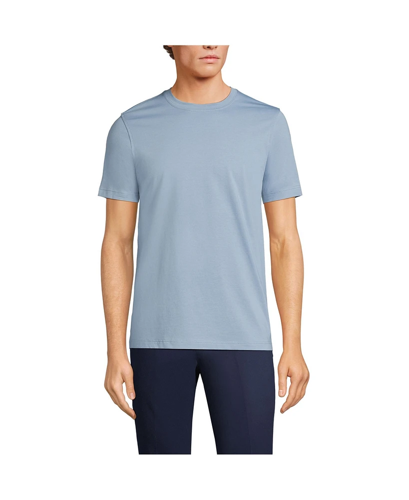 Lands' End Big & Tall Short Sleeve Cotton Supima Tee