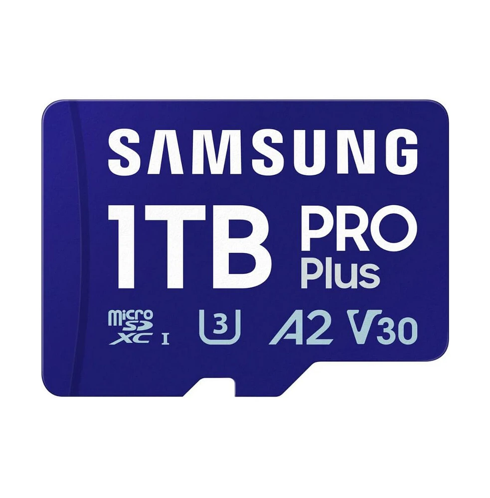 Samsung 1TB Pro Plus and Adapter MicroSDXC Memory Card