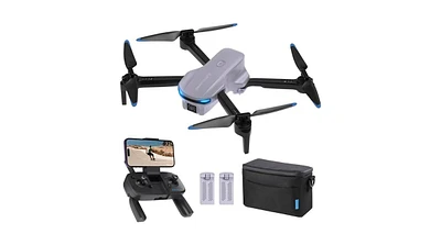 Snaptain E10 1080P Drone with Remote Controller - Gray