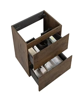 With two drawers, Pre-assembled