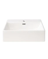20-Inch bathroom vanity with ceramic sink and ample storage - ideal for small bathrooms
