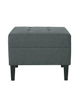 Streamdale Furniture Plush Ottoman with Birch Legs: Comfort, Style, and Durability